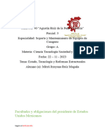 Facultades y Obligaciones Del Presidente de Estados Unidos Mexicanos