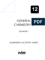 General Chemistry 2 - Properties of Water