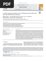 A Techno Economic Assessment of Two Recycling Processes For Black Mass From EOL LIB (Woeste Et Al 2024)