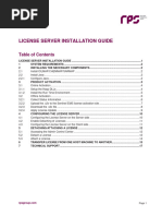 License Server Installation Guide