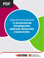 Guia de Formulacion de Proyectos de Inve