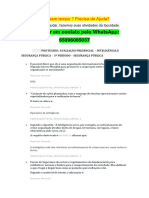 Avaliação Presencial - Inteligência e Segurança Pública - 3º Período - Segurança Pública