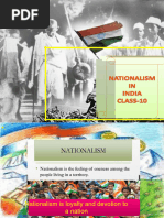 Nationalism in India, Class 10