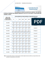 Calendario Fiscal 2022