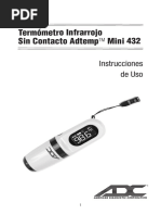 Manual 432 Termometro Infrarojo