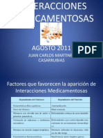 Interacciones Medicamentosas