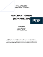 D-Day in Seoul - Fanchant Guide