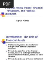 Financial Assets, Money, Financial Transactions, CH2