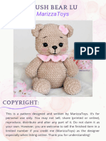 Plush Bear Lu