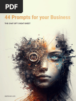 ChatGPT Cheat Sheet - 44 Business Prompts You Can Use Today