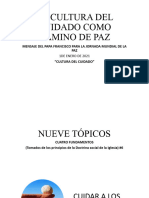 La Cultura Del Cuidado Como Camino de Paz