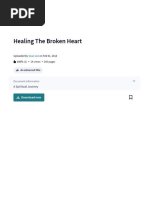 Healing The Broken Heart - PDF - Soul - Love