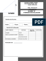 Examen II Trim M-B Segundo