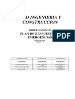 Plan de Respuesta Emergencias Modificación de Contenedor