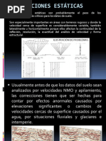 Correcciones Estáticas