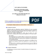 Les Tableaux de Bord. Des Outils Pour Decliner La Strategie de L'Entreprise. (Suite 2) Le Tableau de Bord Prospectif (Balanced Scorecard)