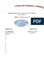 Simulation in Nursing Education