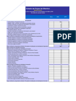 Estado de Flujo de Efectivo Excel