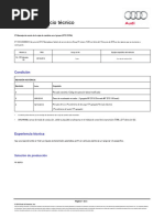 Boletín de Servicio Técnico