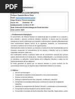 Proyecto Pedagogico Legislacion Impositiva