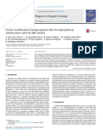 Surface Modification of Polypropylene Fi