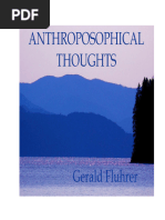 FLUHRER - Anthroposophical Thoughts