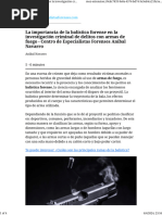 La Importancia de La Balística Forense en La Investigación Criminal de Delitos Con Armas de Fuego - Centro de Especialistas Forenses Aníbal Navarro