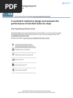 A Consistent Method To Design and Evaluate The Performance of Anti-Roll Tanks For Ships