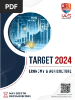 Target 2024 Economy Agriculture WWW - Iasparliament.com1 05042024