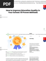 How To Improve Education Quality - 10 Proven Methods - Varthana