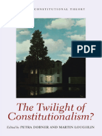 (Oxford Constitutional Theory) Petra Dobner, Martin Loughlin (Eds.) - The Twilight of Constitutionalism - Oxford University Press (2010)