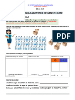 Ficha Agrupamos en Decenas y Unidades