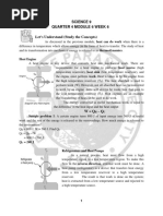 Science 9 Quarter 4 Module 6 Week 6 Let's Understand (Study The Concepts)