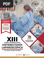 Histerectomía Laparoscópica: Curso Internacional