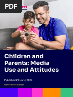 Childrens Media Use and Attitudes Report 2023