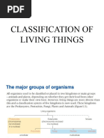 Presentation Classification of Living Things