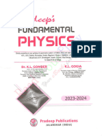 Pradeep Physics Class 11 Vol 2 2023-2024