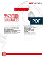 PTZ Datasheet of DS 2DE5425IW AECKV E V1.01