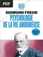 Psychologie de La Vie Amoureuse - Sigmund Freud