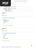 Sequence Generation With RNNs - Pre Quiz - Attempt Review