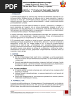 Manual de Operacion y Mantenimiento