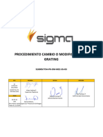 9100057734-Pr-Om-Mec-35-R3 Procedimiento - Cambio o Modificación de Grating