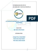 Los Contratos Informáticos y Su Impacto en El Comercio Electrónico