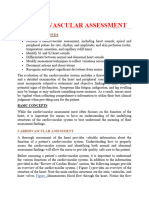 Cardiovascular Assessment