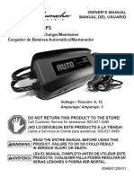 Model / Modelo:: Automatic Battery Charger/Maintainer Cargador de Baterías Automático/Mantenedor