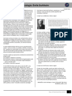 Lista de Exercicios Sociologia Emile Durkheim Revisao HO 2021