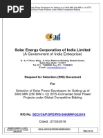 RFS - 3000 MW ISTS-connected Solar Projects - Web Upload