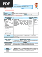 Iv Ses Mate Juev 21 Elaboramos Pictogramas 965727764 Yessenia Carrasco