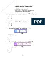 Chapter 13 - Graphs of Functions