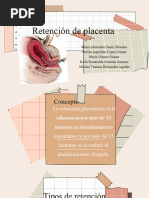 Retencion de Placenta